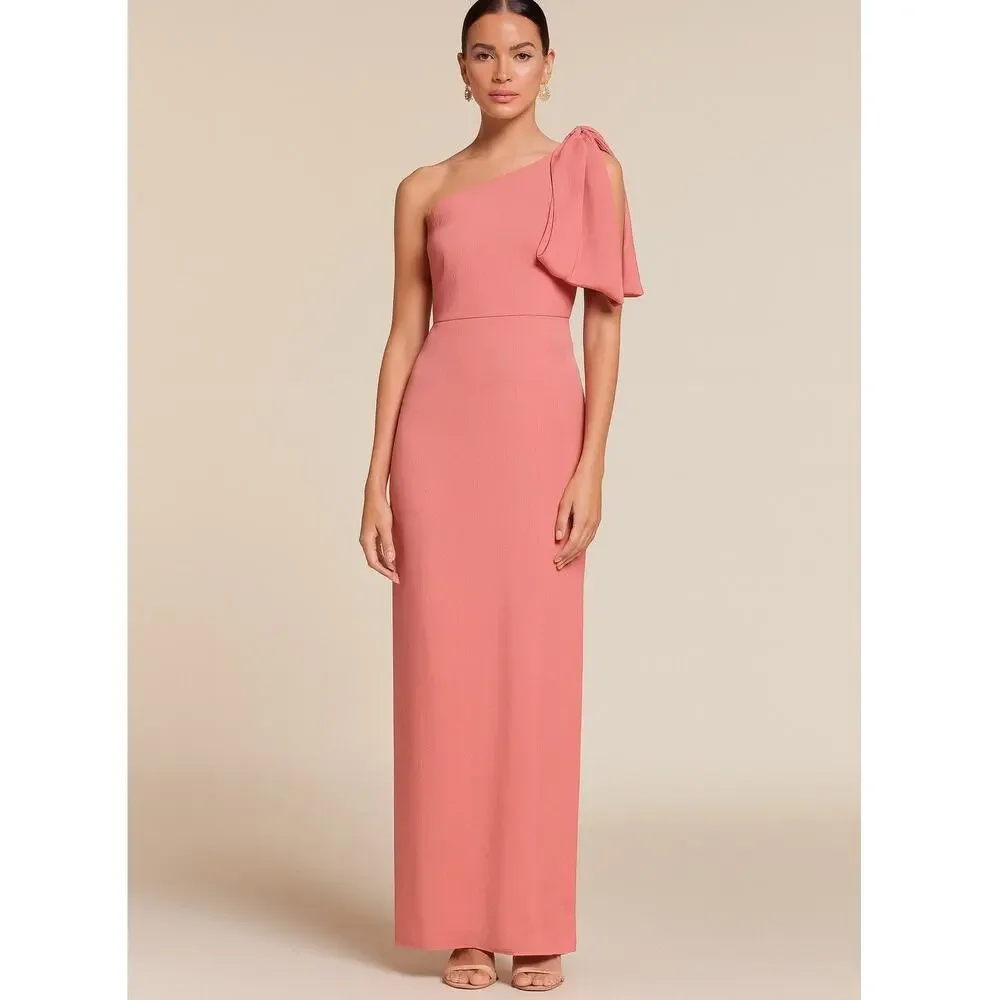 Sachin & Babi Chelsea One Shoulder Gown Rogue